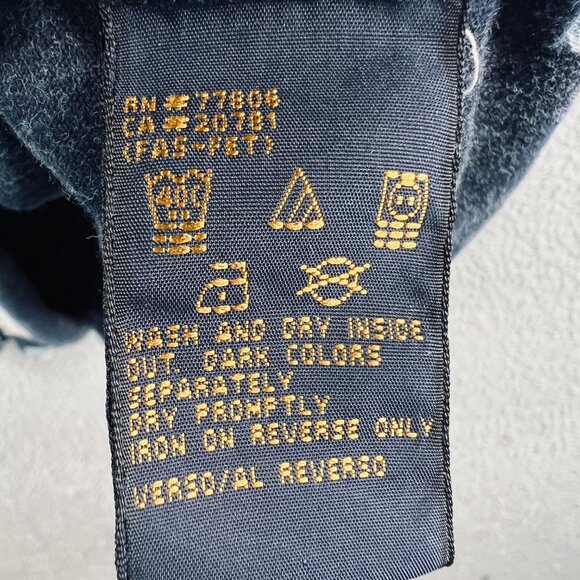 Tommy Hilfiger Golf Mens Polo Shirt Extra Large Blue Floral 100% Cotton Pullover - Picture 6 of 10